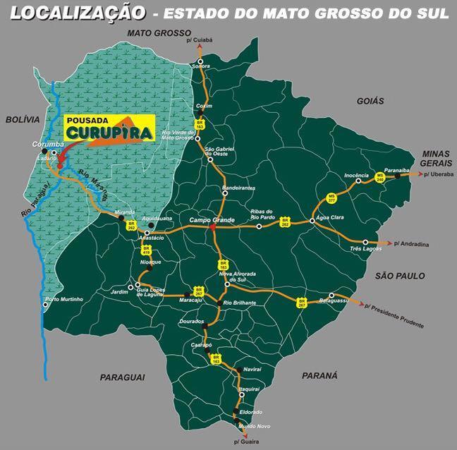 Pousada Curupira Albuquerque (Mato Grosso do Sul) Exterior photo